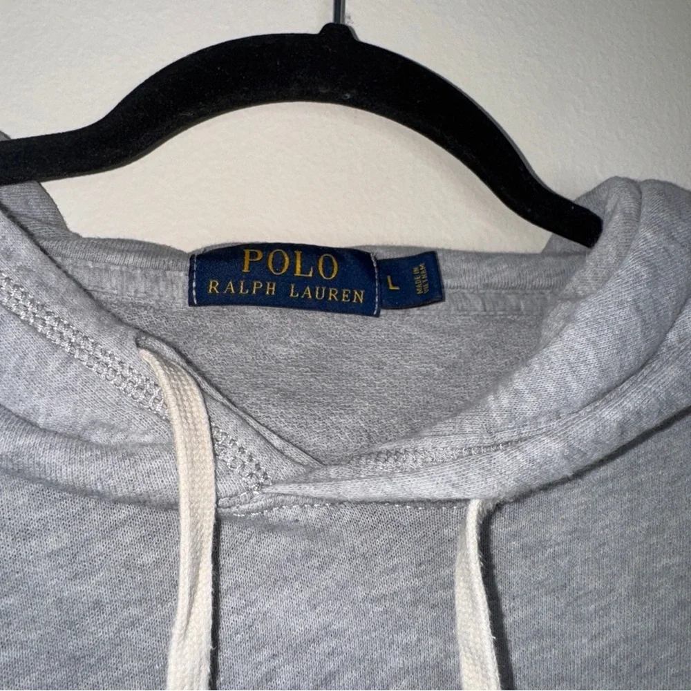 Polo Ralph Lauren Men’s Gray Hoodie Sweatshirt Size L